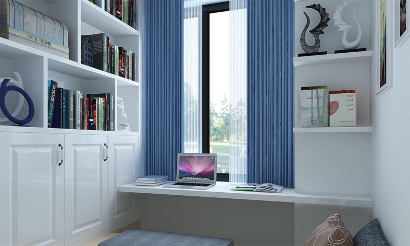 海工商小區(qū)樣板房風格